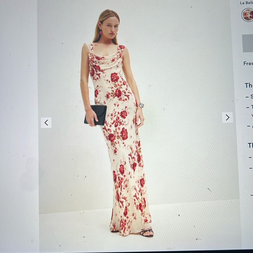 Reformation Indra Dress in La Belle